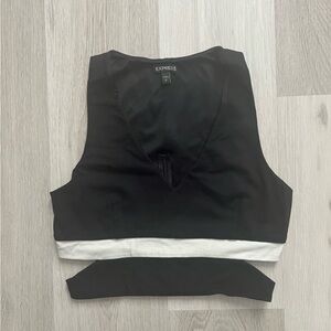 Express Monochrome Sleeveless Top